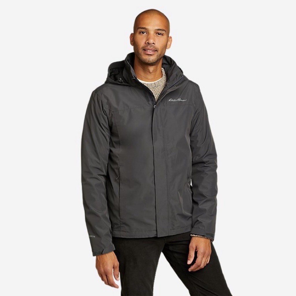 Áo khoác gió nam VNXK Eddie Bauer chống nước size M âu