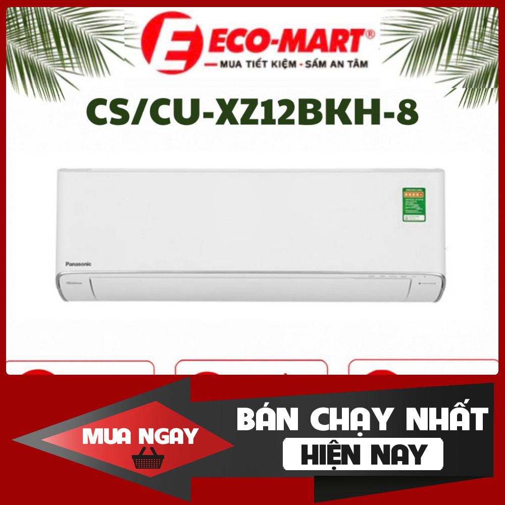 Điều hòa Panasonic 12000 BTU 2 chiều inverter CS/CU-XZ12BKH-8