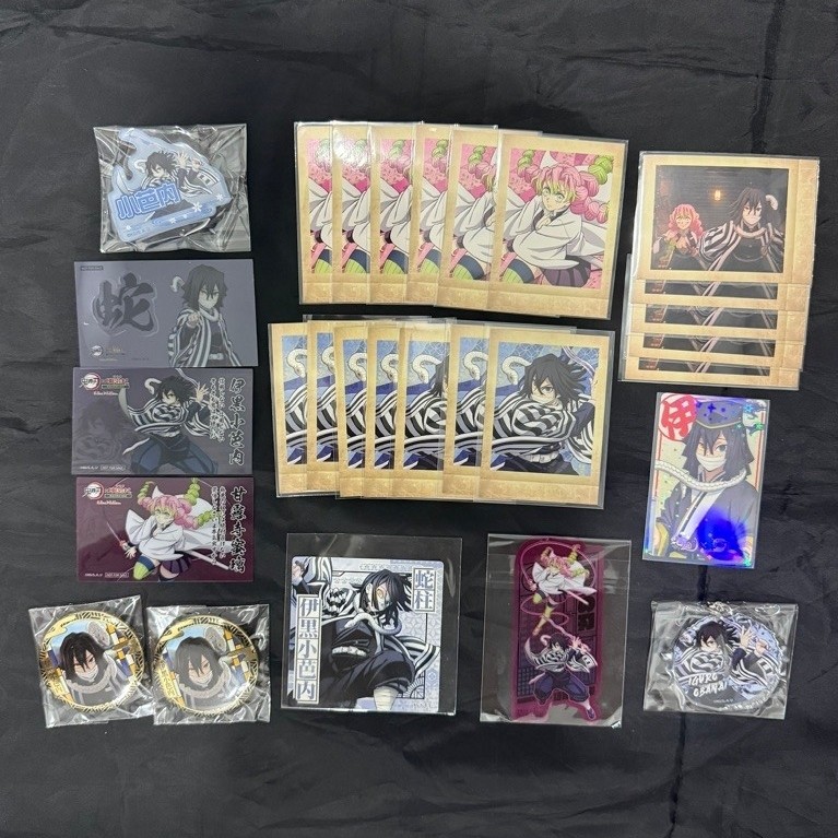 Thẻ/card,pin,keyring KNY Demon Slayer otp Mitsuri Obanai chính hãng
