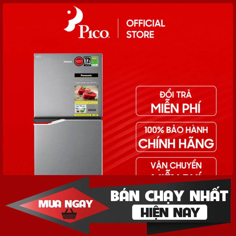 [Pico Official - Lắp đặt 0Đ HN HCM] Tủ lạnh Panasonic Inverter 170 lít NR-BA190PPVN