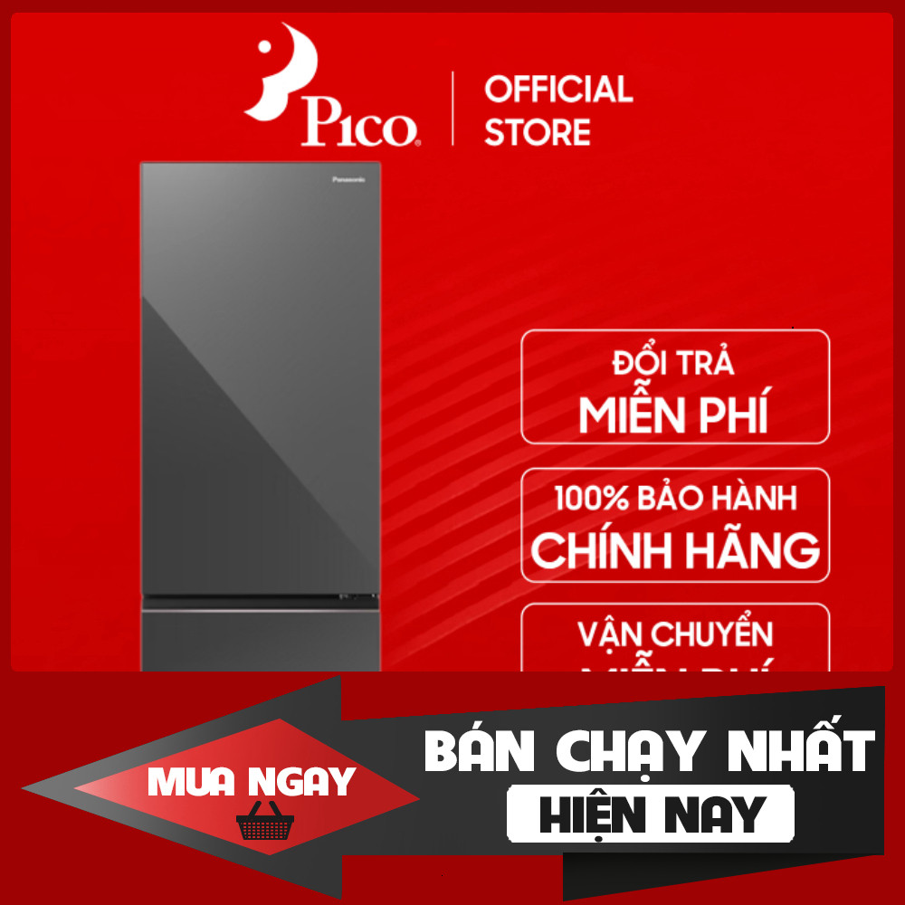 Tủ lạnh Panasonic Inverter 325 lít NR-BC361VGMV mặt gương