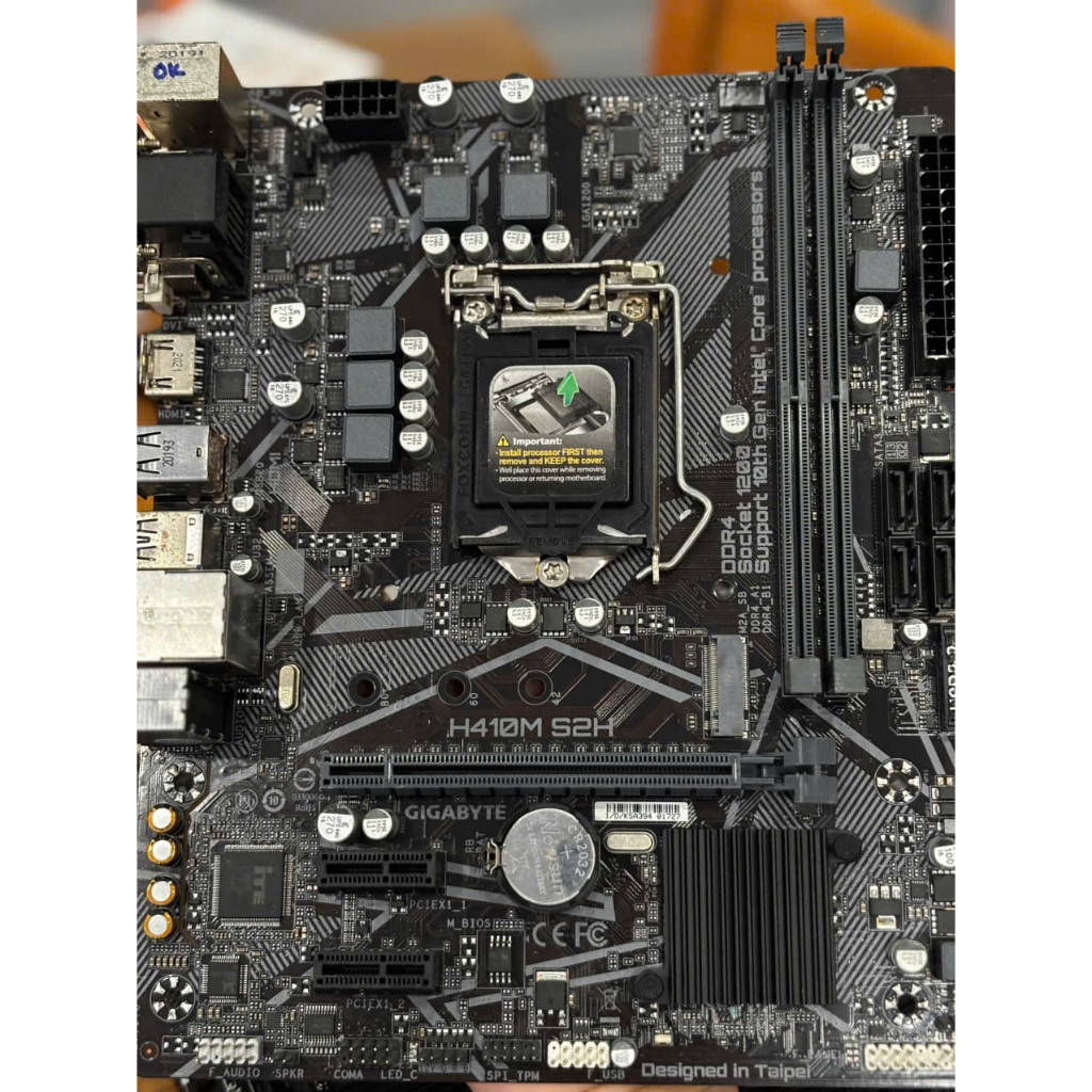 [ Hàng Sẵn ] MAIN GIGABYTE H410 S2H/ HV3 TẶNG KÈM FE