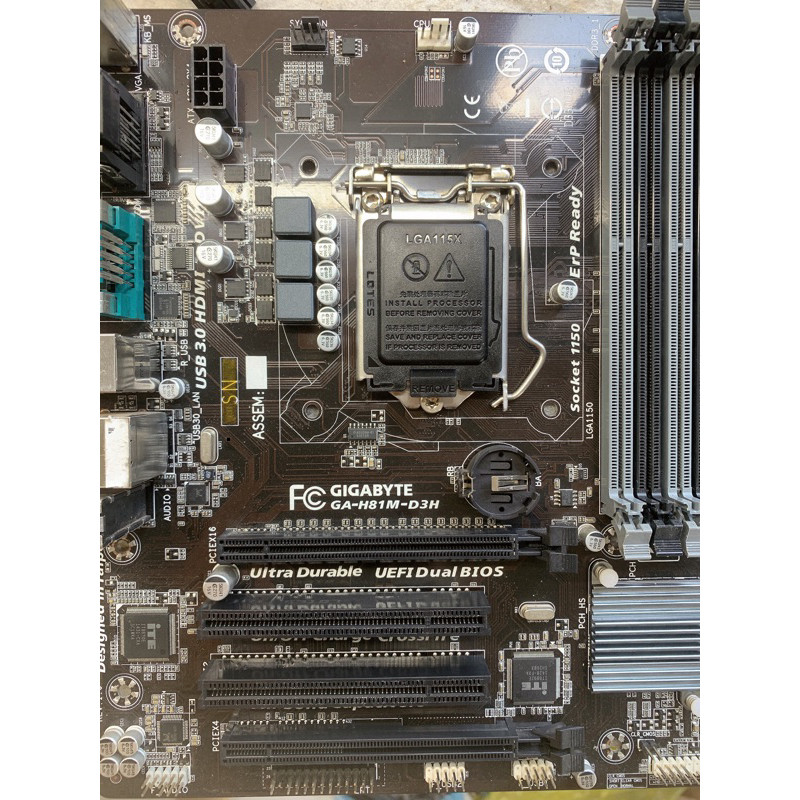 [ Hàng Sẵn ] MAIN GIGABYTE H81- D3H KÈM FE