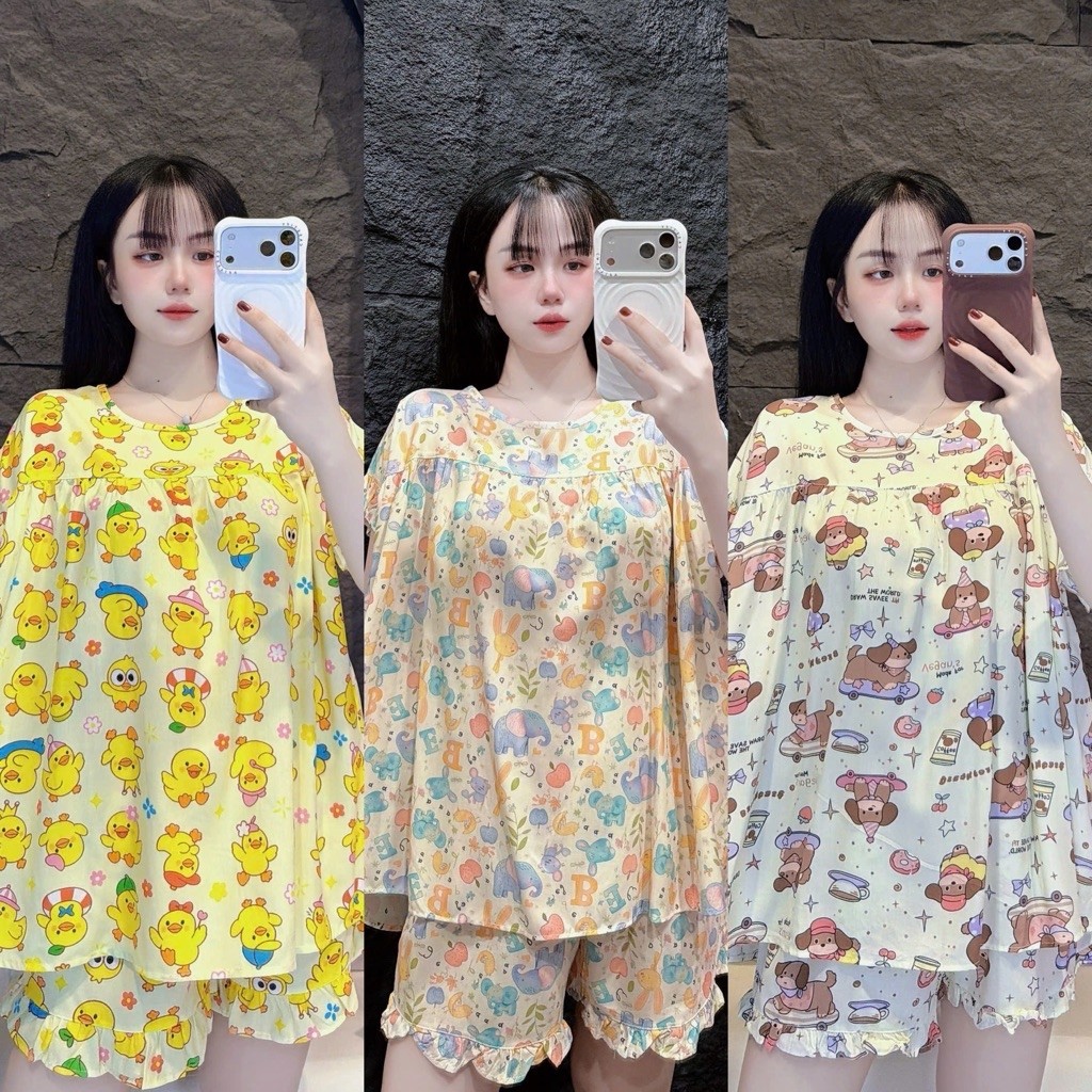 Set Bộ Đùi Tole , SET BỘ TOLE MẶC NHÀ XINH XẮN , SET TOLE NHẸ MÁT -HN CLOSET