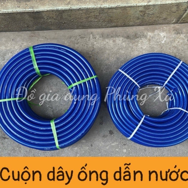CUỘN DÂY ỐNG DẪN NƯỚC NHỰA DẺO PHI 21 - PHI 27 MÀU XANH TÍM – 50M/CUỘN
