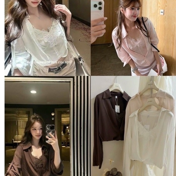 𝐁𝐚𝐨𝐛𝐨𝐢.𝐬𝐭𝐮𝐝𝐢𝐨 SET SƠ MI ĐŨI PHỐI 2S REN TIỂU THƯ