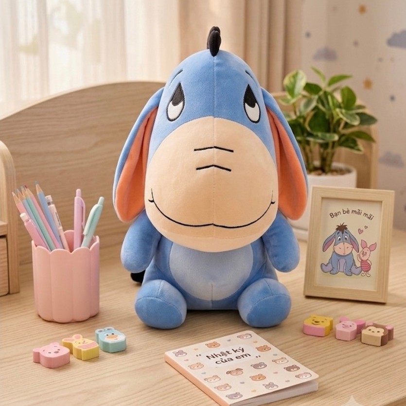 Gấu nhồi bông chú lừa Eeyore dễ thương 30cm(12)
