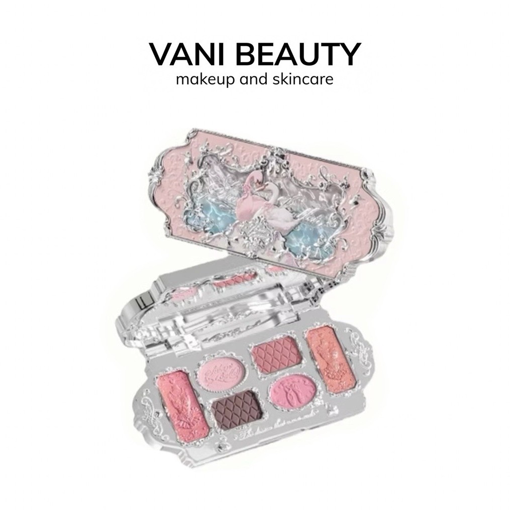 [Flower Knows] Bảng phấn mắt Thiên Nga Flower Knows Swan Ballet | Vani Beauty