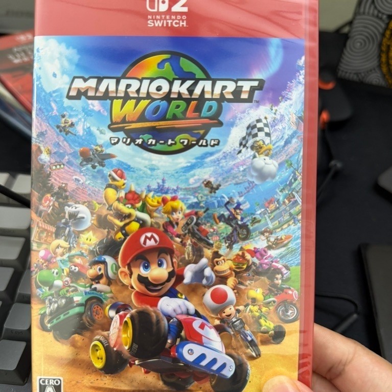 Nitendo switch 2 MARIO KART WORLD