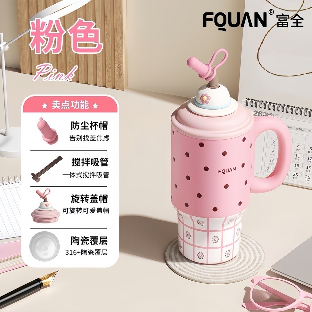 Ly giữ nhiệt cao cấp Fquan 700ml