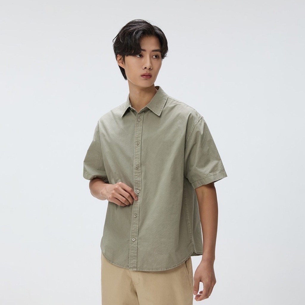 Áo Sơ mi Spao Korea Xuất Hàn form thoải mái