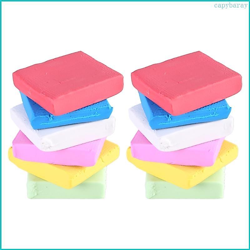 CBY 12 Miếng Bộ Tẩy Vẽ Kneaded Tẩy Mềm Có Thể Khuôn Tẩy Nghệ Sĩ Tẩy Văn Phòng Đồ Dùng Học Tập Cho Pa