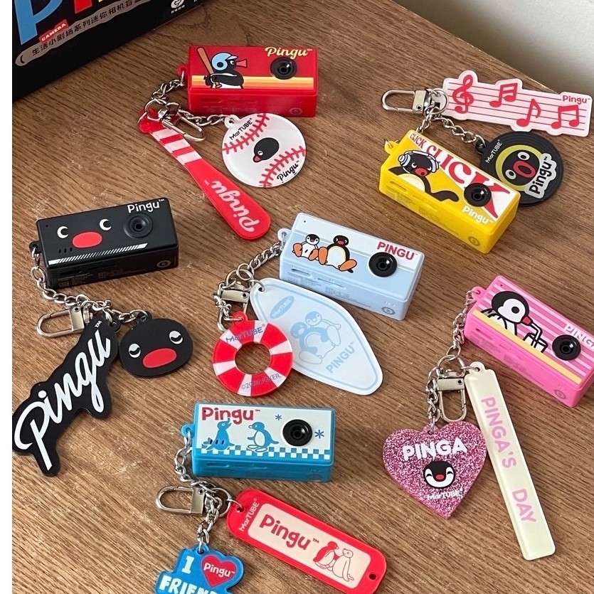 Máy ảnh Pingu Charmera Blind Box Chính Hãng - hộp mù ngẫu nhiên, không kèm thẻ nhớ