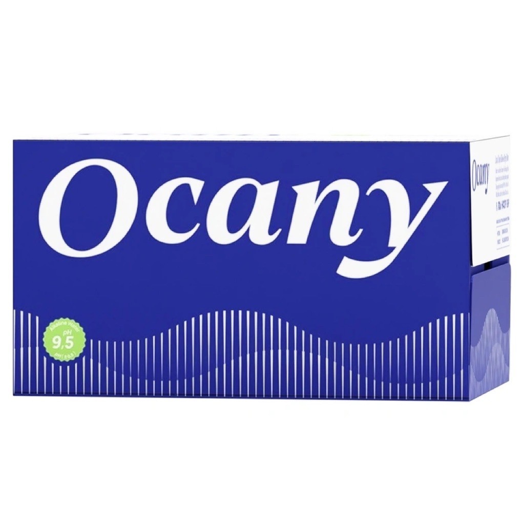 Thùng 24 chai nước uống i-on kiềm Ocany 500ml