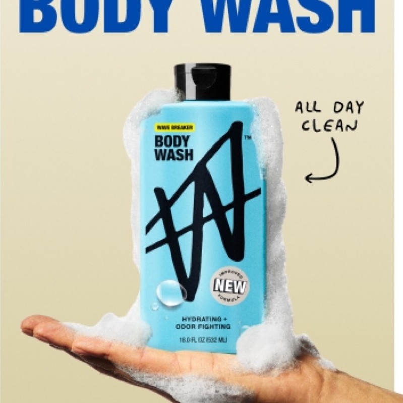 [Made in USA] Sữa tắm nam W / W by Jake Paul – Wave Breaker Body Wash, 18 fl oz (532 mL).