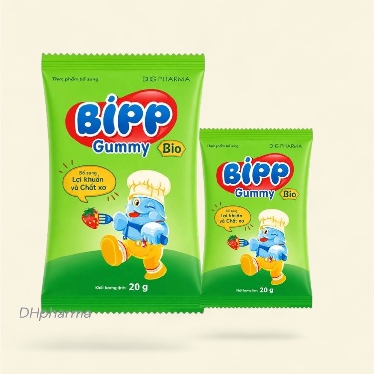KẸO DẺO BIPP GUMMY gói 20g