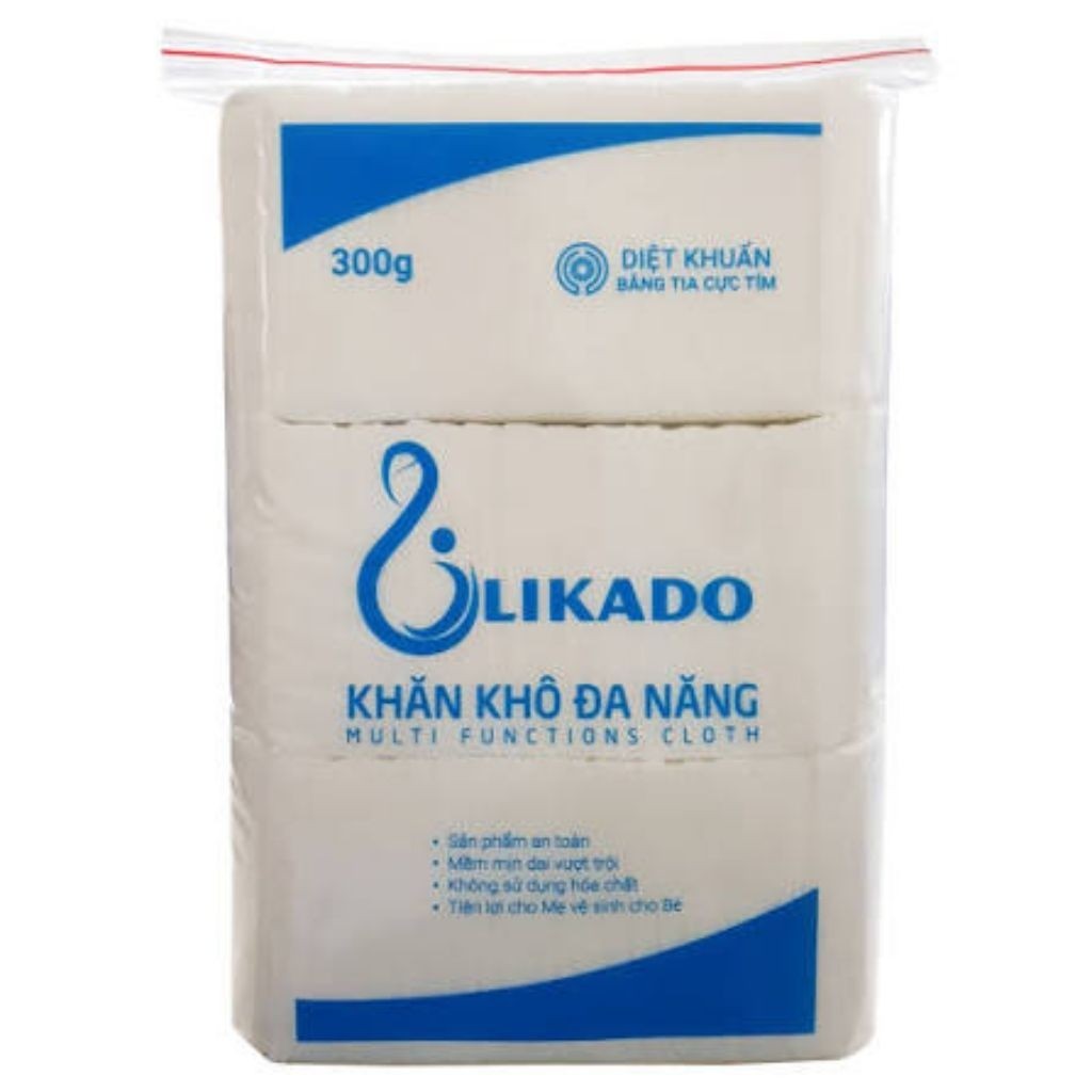 Khăn khô đa năng chính hãng likado 300g, 400g