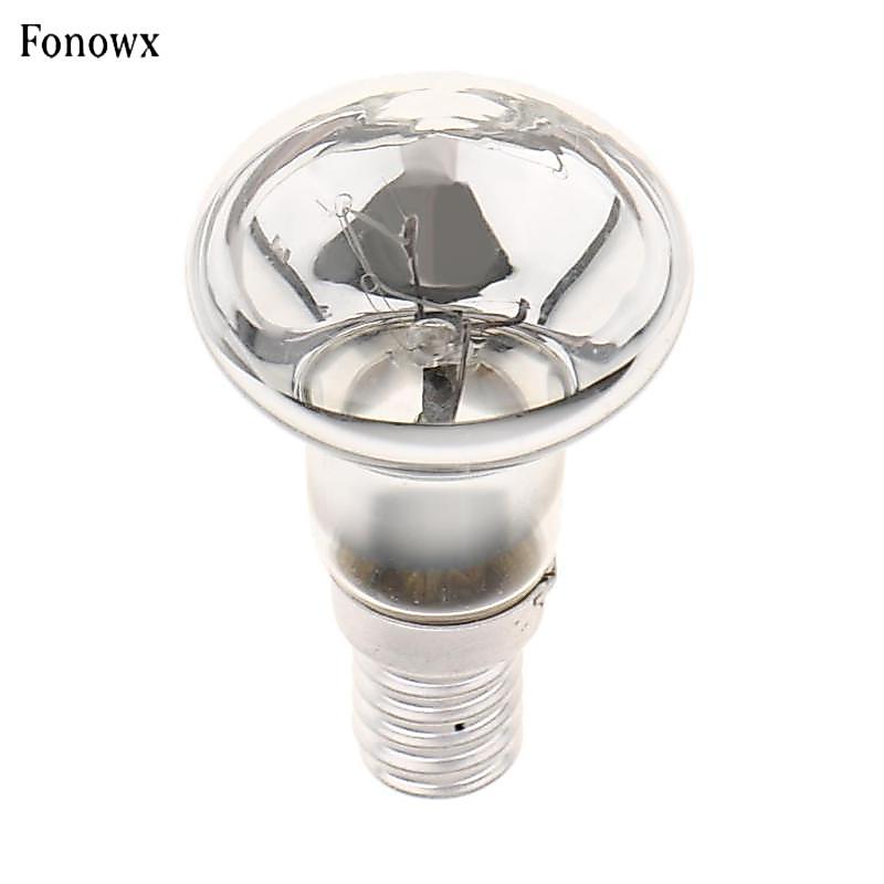Mới Trong Suốt Phản Quang Điểm Dây Tóc 25W R39 Bóng Đèn SES E14 Vít 1PC 25W