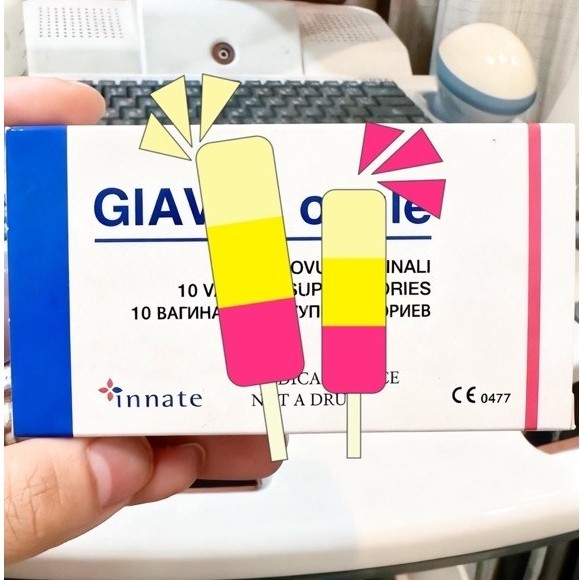 GIAVAL Ovule – V.i.ê.n đ.ặ.t â.m đ.ạ.o – 10 viên – Medical Device