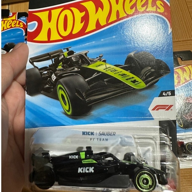 Hotwheels F1 Kick Sauber
