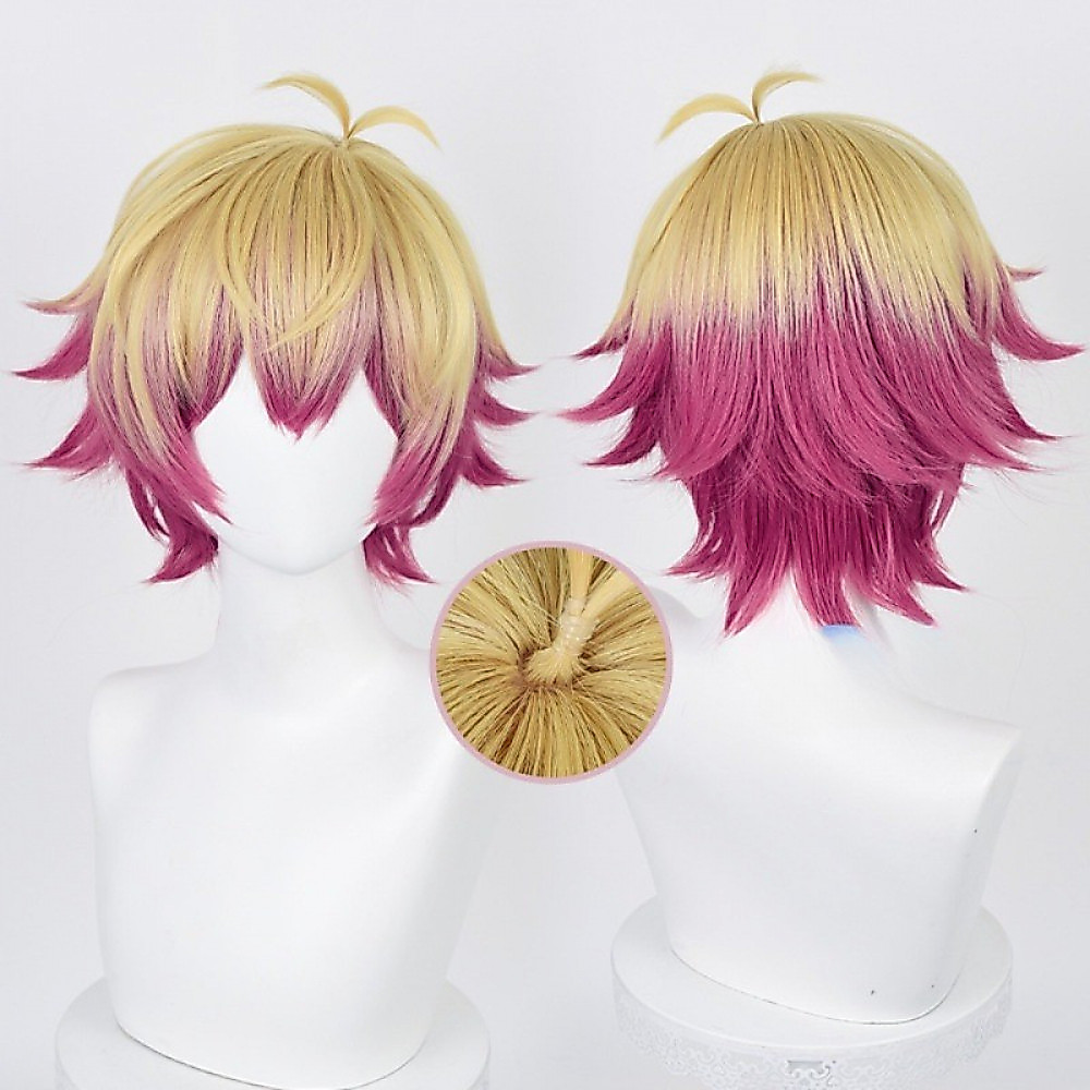 BLUE LOCK Alexis Ness Cosplay Tóc Giả Ngắn Chịu Nhiệt Tóc Tổng Hợp