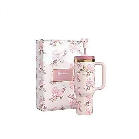 Còn hàng - Stanley 1913 x LoveShackFancy Quencher H2.0 Flowstate Tumbler - 20oz / 40oz