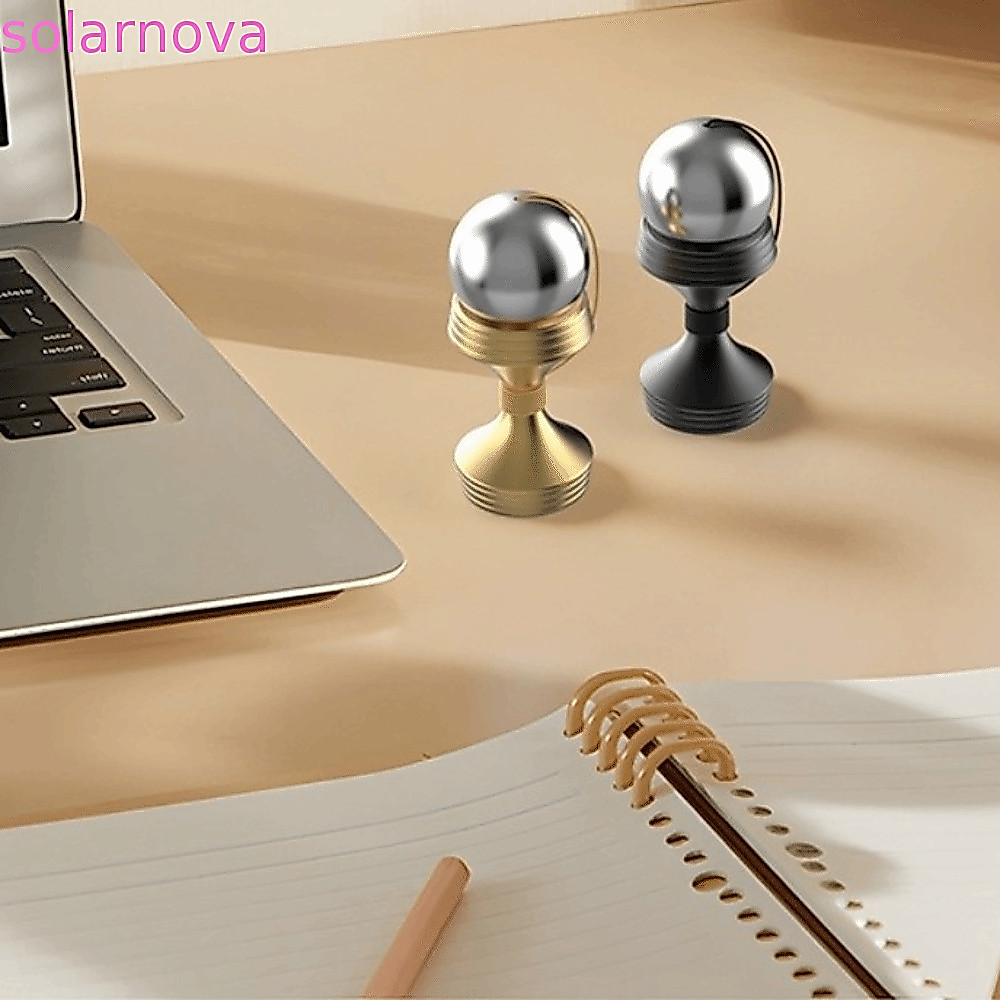 SOLARNOVA Fidget Spinner, Cool Metal Finger Spinner, Cool Toy Hand-Eye Phối hợp giác quan Sáng tạo F