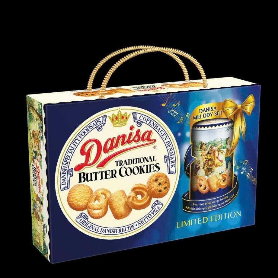 1 Sét bánh Danisa 992g kèm hộp nhạc