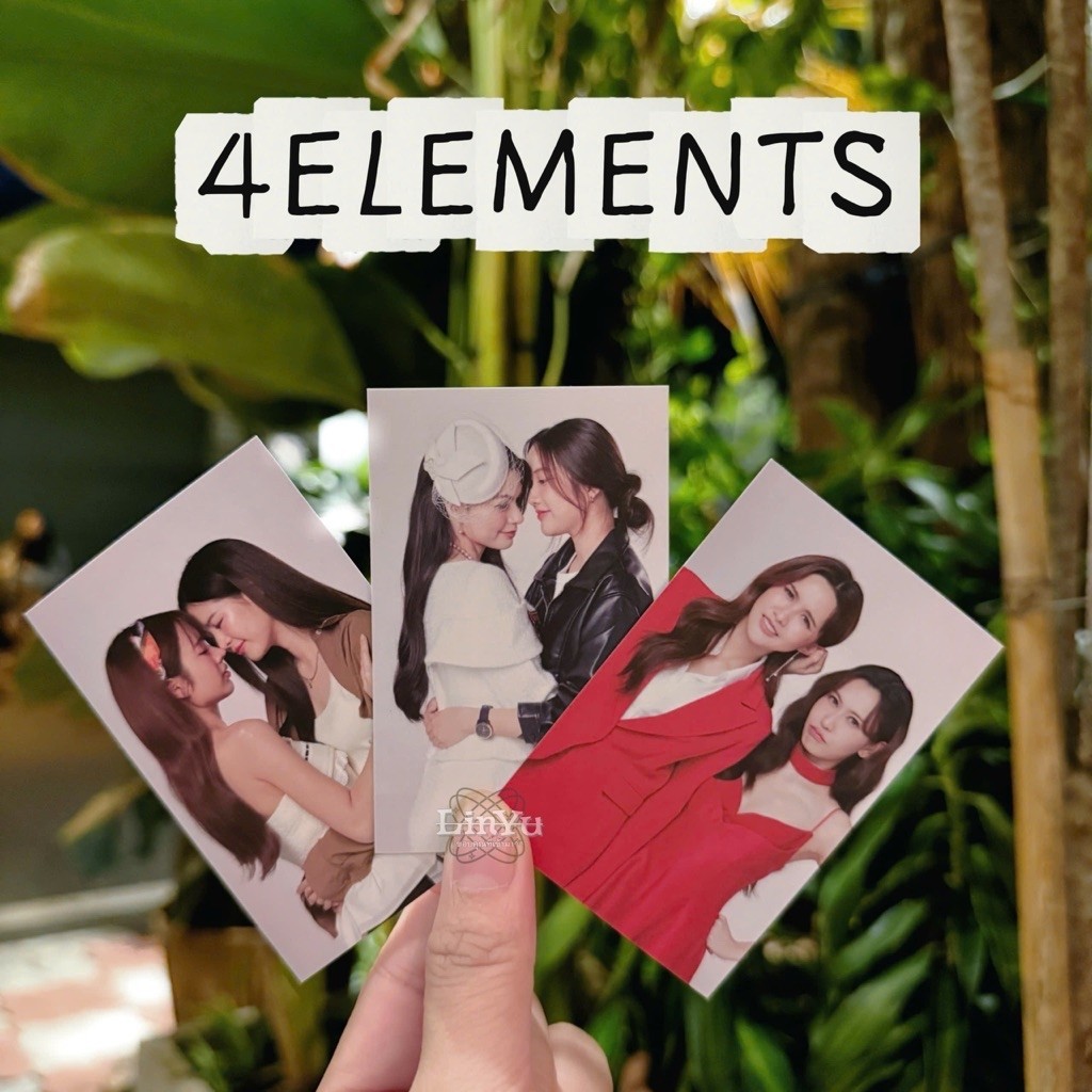 [Chính Hãng] Thẻ Bo Góc 4Elements Họp Báo Limited "AppleMim - FreenBecky - NamneungNoey"