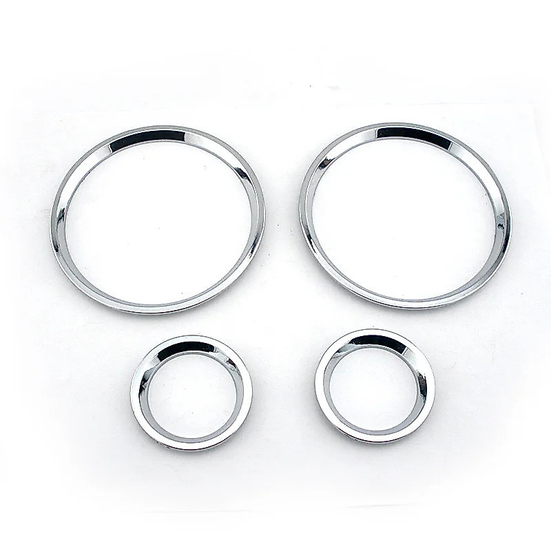 Nhựa ABS Chrome Đồng Hồ Đo Mặt Số Dash Cụm Nhẫn Bảng Điều Khiển Cho Vauxhall OPEL ASTRA G 98-2005