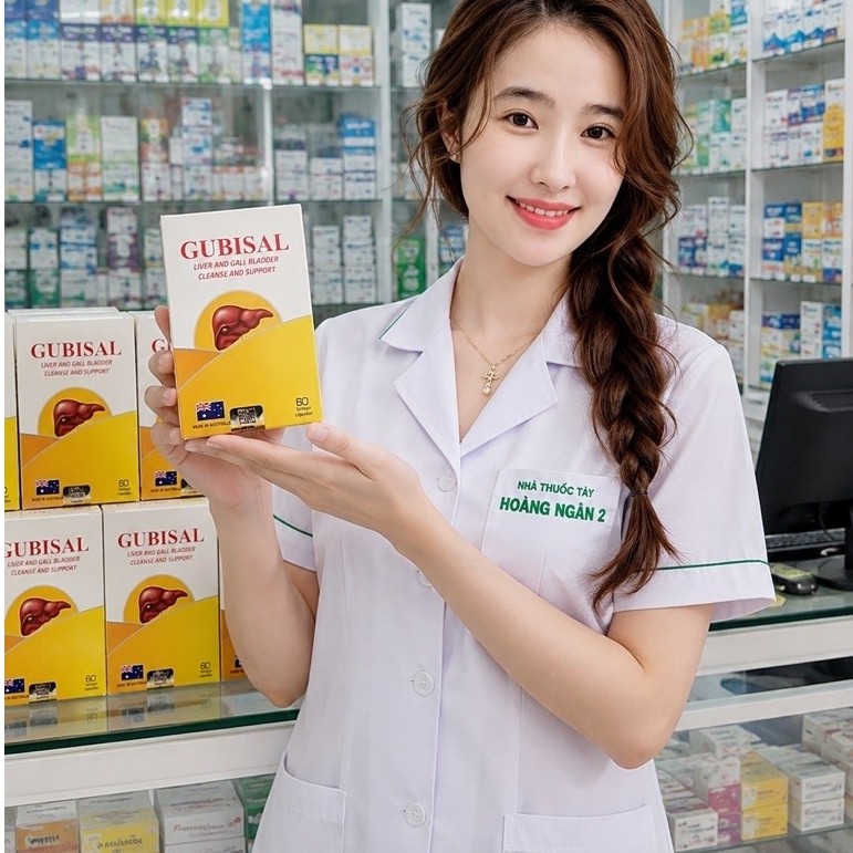 Viên Uống GUBISAL 60 Viên – Hỗ Trợ Gan, Túi Mật – Made In AẤutrali