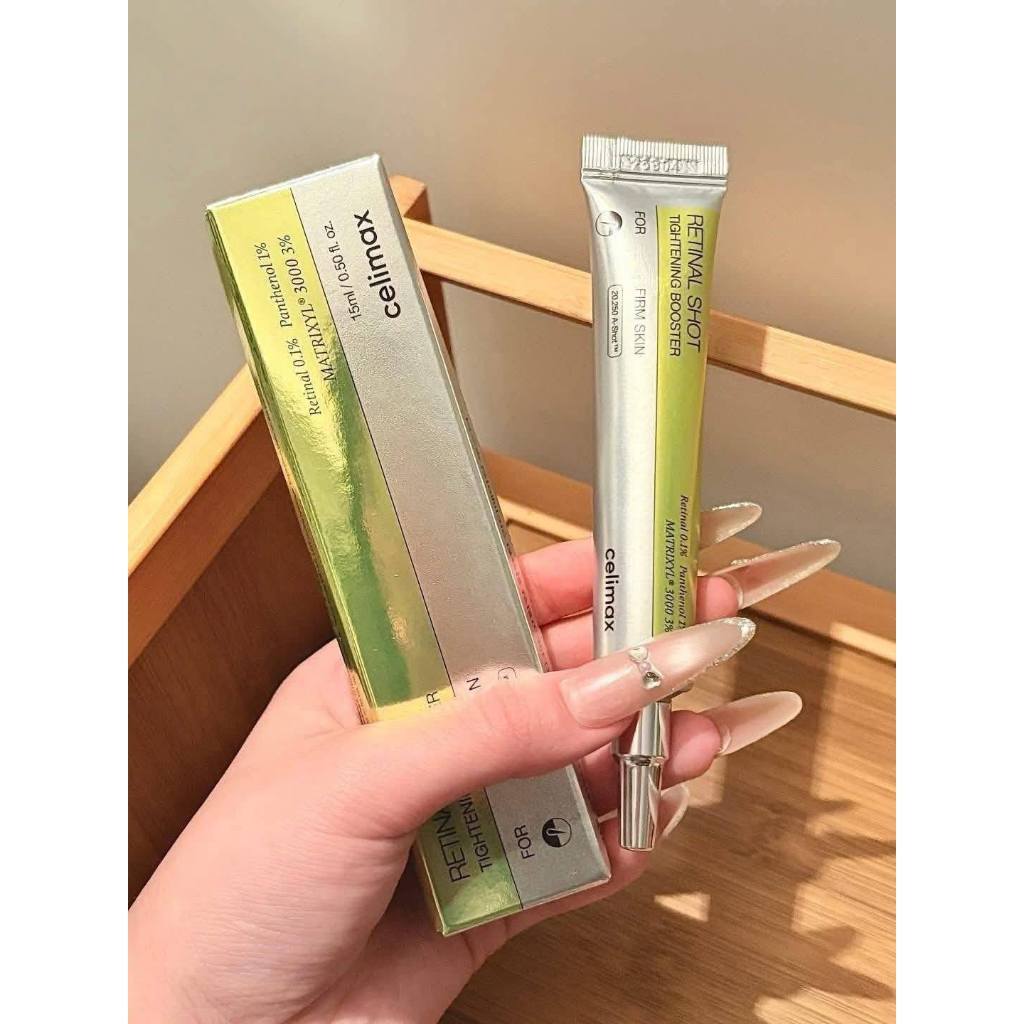 Retinol Celimax_Serum Chống Lão Hóa và Thu Nhỏ Lỗ Chân Lông, Cải Thiện Thâm Sạm Retinol Celimax Boos