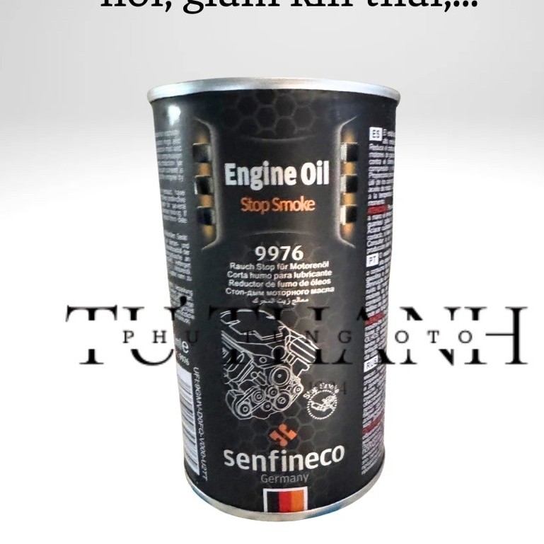 Phụ gia nhớt ngưng khói, giảm đổ hơi - Mã 9976 (Senfineco) 300ML