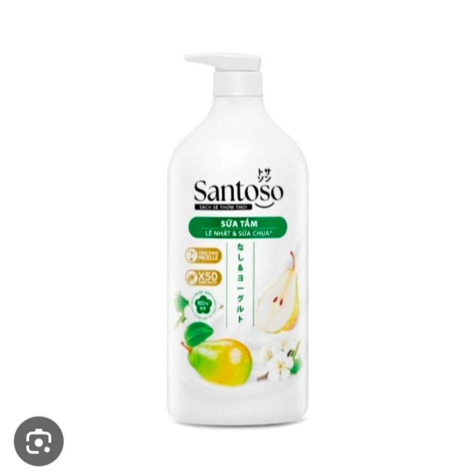 Sữa tắm Santoso lê nhật