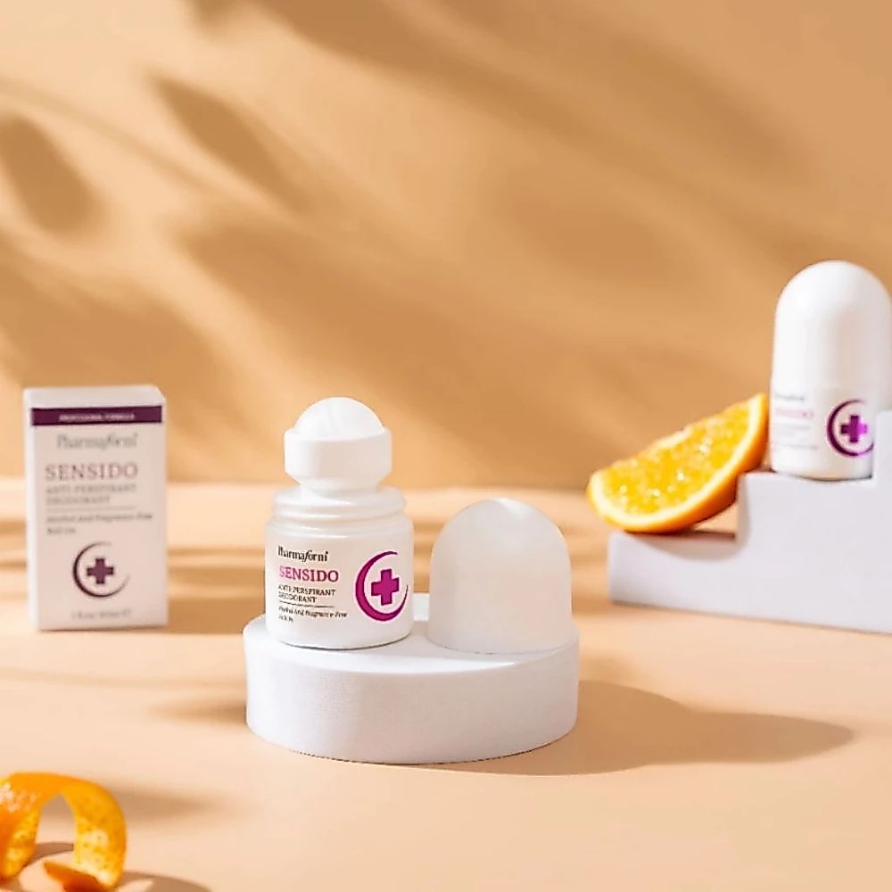 Ảnh 6 của Lăn Khử Mùi Pharmaform Sensido Anti-Perpirant Deodorant hỗ trợ kiểm soát mồ hôi hương Cam dịu nhẹ