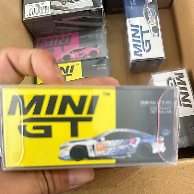 Mini GT #1108 BMW M4 GT3 #91 FIST Team AAI 2025 China GT - Xe mô hình 164 Chính Hãng