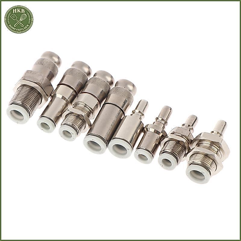 [SH] Đầu nối Qui khí quản KK2P KK2S 04H 06H 04E 06E Khớp ống PU Thiết kế một chiều an toàn để sử dụn