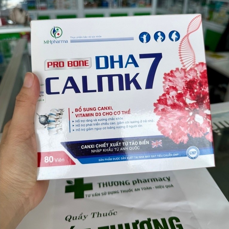 PRO BONE CALMK7 CANXI và VITAMIN D3
