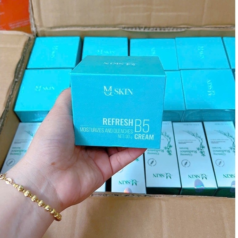 [CHÍNH HÃNG] kem B5 MQ skin Recovery Cream B5 Mqskin dưỡng ẩm xóa nhăn phục hồi da sau khi tái tạo d