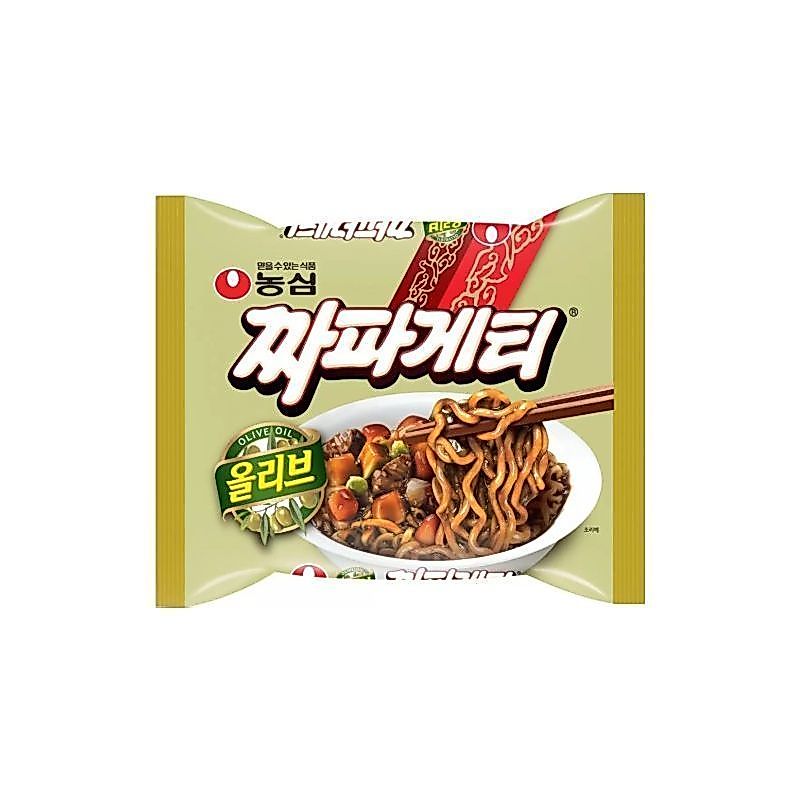 Mì nước sốt chiên Nongshim Shin Ramen nhập khẩu Hàn Quốc Không sấy Shin Ramen Anseong Mì ăn liền Mì 