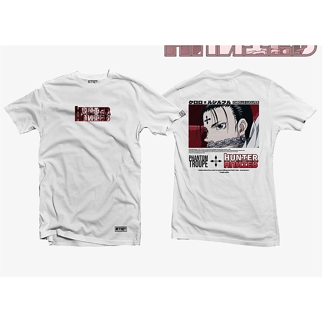 Áo thun Anime màu-Hunter x-Trendy Tay ngắn Chrollo Lucilfer INS
