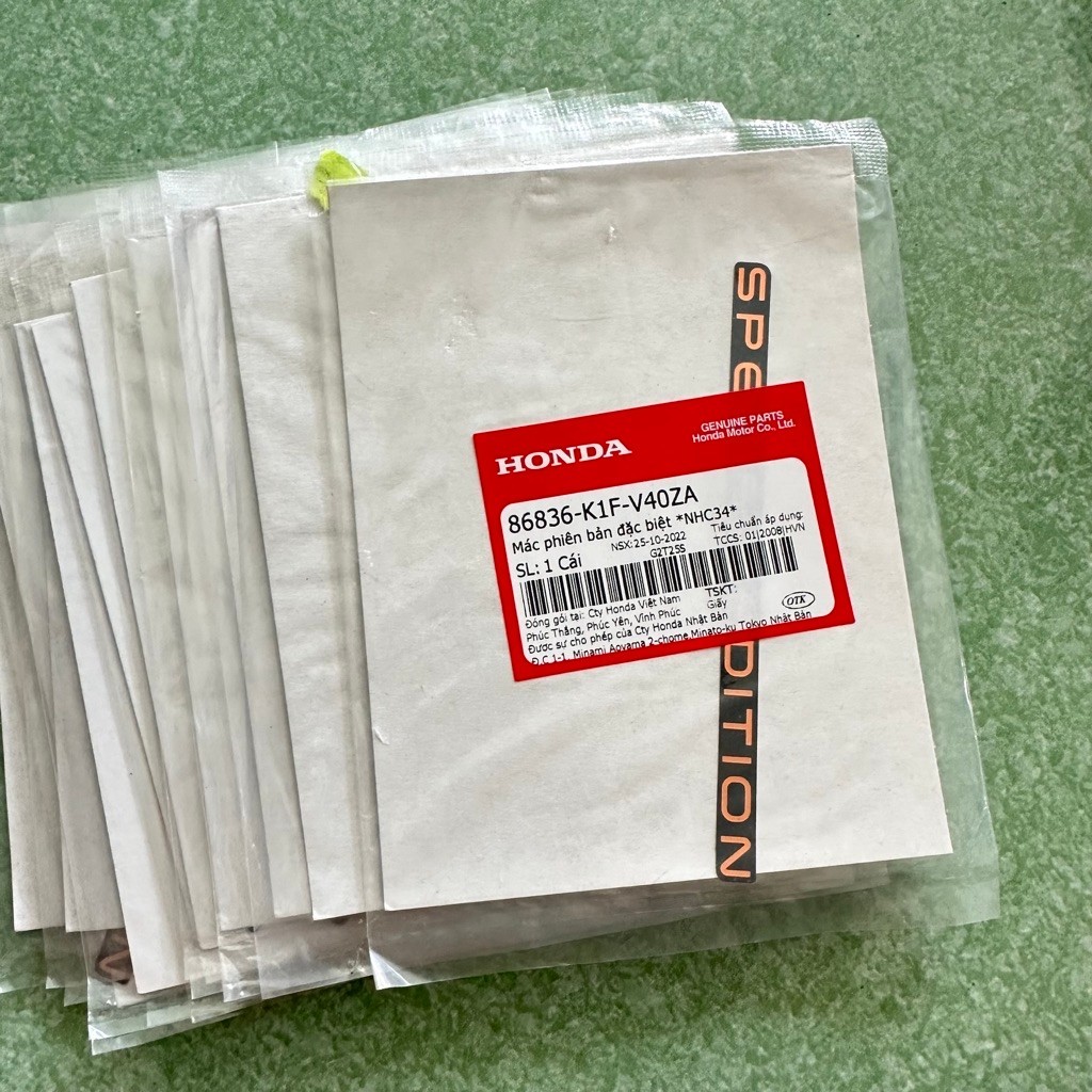 Tem sườn xe ab 125, ab 150 ab 160 special edition abl 2020, 2021 2023 1 bên