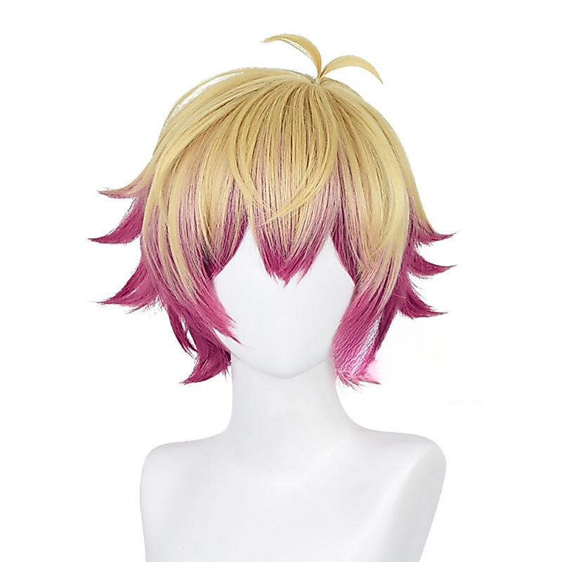 Anime Blue Lock Alexis Ness Cosplay Tóc Giả 30cm Da Đầu Ngắn Tóc Giả Chịu Nhiệt Tổng Hợp Tóc