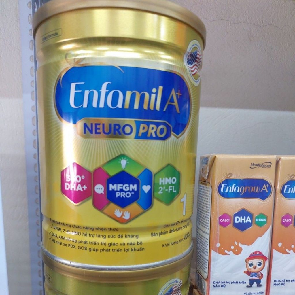 Sữa bột Enfamil A+ số 1 830g