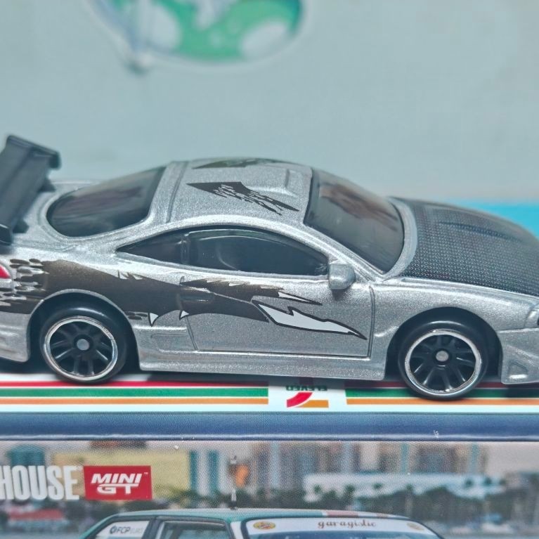 [Xe loose] Hot Wheels Silver Mitsubishi Eclipse Fast And Furious