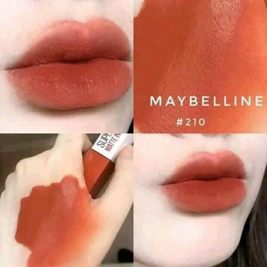 [AUTH 100%] SON KEM MAYBELLINE SUPER STAY MATTE INK