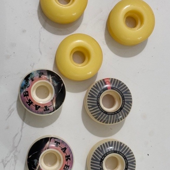 Combo 8 bánh xe ván trượt lộn xộn 52mm skateboard wheel
