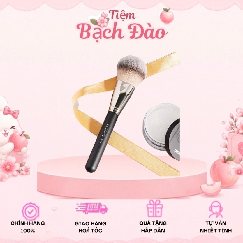 [GECOMO] Cọ Trang Điểm Tán Phấn Phủ, Phấn Má GECOMO Lông Siêu Mềm Mịn DOLLY COSMETICS