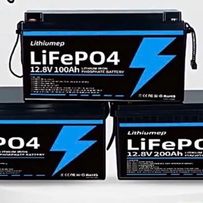 Pin lưu trữ lithium 12V, dung lượng 100Ah