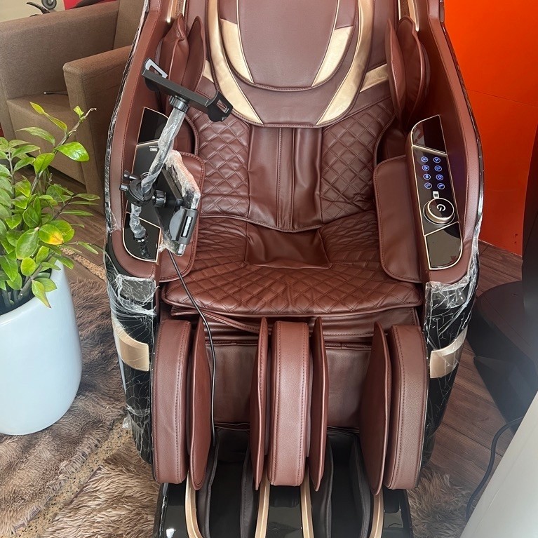 Ghế massage Owasaki 5D nhiet hong ngoai cao cấp (hangchinhhang bh5 năm)